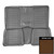 1971 Pontiac Firebird Hardtop Deluxe Dark Saddle Rear Bench Seat Cover