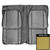 1971 Mopar B-Body; Hardtop; Rear Bench Seat Cover; Ember Gold