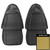 Mopar B-Body; Front Bucket Seat Covers; Ember Gold