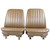 1971-1972 Chevrolet Monte Carlo Dark Saddle Front Bucket Seat Covers