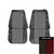 1971-1972 Chevrolet Truck Black/Red Houndstooth Front Bucket Seat Covers