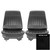 1971-1972 Buick Skylark/Custom/GS350/400 Black Pre-Assembled Front Bucket Seats