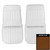 1971-1972 Buick Skylark/GS Custom Tan Front Bucket Seat Covers