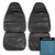 1972-73 Dodge Charger; Coachman Front Bucket Seat Covers; Bright Blue
