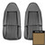 1973 Chevrolet Malibu/Laguna Light Saddle Front Swivel Bucket Seat Covers
