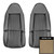 1973 Chevrolet Malibu/Laguna Sandalwood Front Swivel Bucket  Seat Covers