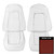 1973-75 Pontiac Grand Am, Grand Prix; Front Bucket Seat Covers; Red