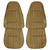 1976 Chevrolet Camaro Standard Saddle Front Bucket Seat Covers