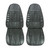 1974 Pontiac Ventura/GTO 2-Door Sedan Black Front Bucket Seat Covers