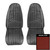 1976 Pontiac Firebird Standard Red Front Bucket Seat Covers