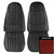 1977-78 Pontiac Firebird Standard Carmine Front Bucket Seat Covers