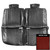 1978-80 Malibu, El Camino; w/o Armrest; Standard Front Bench Seat Cover; Carmine