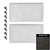 1979-1991 GM Truck/Blazer/Jimmy/Suburban Charcoal Vinyl Door Panel Map Pockets