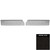 1983-1986 Cutlass/442/Hurst Olds Pre-Assembled Black Front Door Panels