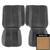 1984-86 Camaro; Berlinetta; Custom Cloth Split Rear Seat Cover; Sandstone
