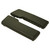 1965-1967 Chevrolet Nova Black Rear Arm Rest Pads