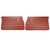 1968 Chevelle; 2 Door Hardtop/Convertible; Front Door Panels; Red