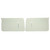 1971-1972 Chevrolet Nova Standard White Front Door Panels