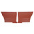 1964 Chevrolet Chevelle Hardtop Red Gold Edition Rear Door Panels