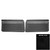 1970-72 Nova SS Custom; 2 Door; Pre-Assembled Front Door Panels; Black