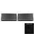 1968 Pontiac GTO/LeMans Pre-Assembled Black Front Door Panels