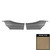 1970 Pontiac GTO/LeMans Hardtop Pre-Assembled Sandalwood Rear Door Panels
