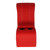 Truck Console - Red Vinyl, White Thread, with Cupholders and with Storage