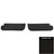 1971-72 GM A-Body Hardtop, Nova Sedan; Perforated Sun Visors; Black