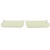1971-72 GM A-Body Hardtop, Nova Sedan; Perforated Sun Visors; White