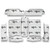 1973-87 Chevrolet, GMC Truck; Std Cab; Cab Roof Insulation & Sound Dampening Kit