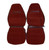 1989-93 Chevrolet Blazer Front Bucket Seat Covers- Red
