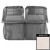 1964 Impala; 2 Door Hardtop/Convertible; Front Bench Seat Cover; White