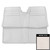 1964 Impala; Convertible; Rear Bench Seat Cover; White