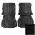 1964 Chevrolet Corvair; Front Bucket Seat Covers; Black