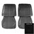 1965 Oldsmobile Cutlass; Holiday; Front Bucket Seat Covers; Black