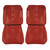 1965 Pontiac Catalina; 2+2; Front Bucket Seat Covers; Metallic Red