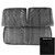 1965 Pontiac Bonneville; Front Bench Seat Cover; Black