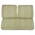 1965 Chevy II, Nova; 2 Door; Front Split Bench Seat Cover; Fawn