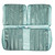 1966 Chevelle; w/o Armrest; Front Bench Seat Cover; 2-Tone Blue