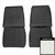 1966 Dodge Coronet 500, Charger; Front Bucket Seat Covers; White