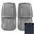 1966 Pontiac Grand Prix; Front Bucket Seat Covers; Navy Blue