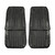 1968 Chevelle; Front Bucket Seat Covers; Black
