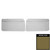 1968 Chevrolet Camaro Pre-Assembled Platinum Edition Ivy Gold Front Door Panels