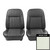 1968 Pontiac Firebird Deluxe Pearl Front Bucket Seat Covers