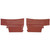 1969 Chevrolet Impala/SS Convertible Red Rear Door Panels