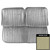 1969 Chevrolet Impala/SS Parchment Front Bench Seat Cover