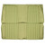 1969 Chevrolet Camaro Deluxe Light Green Fold Down Rear Bench Seat Cover