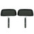 1969 Camaro/Firebird Pre-Assembled Bent Bar Black Headrests