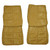 1969 Dodge Charger; Front Bucket Seat Covers; Saddle (69KSA103U-L)
