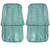 1969-1970 Chevrolet Truck Aqua Seville Front Bucket Seat Covers